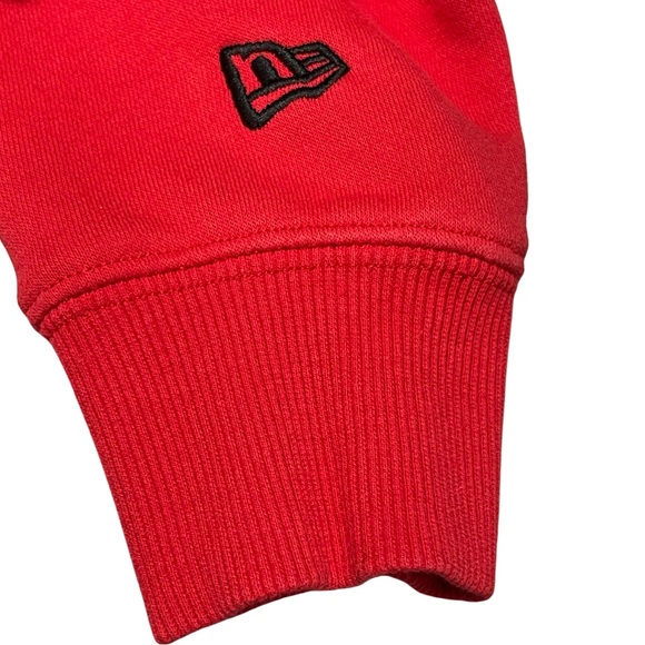 NEW ERA Women’s Color Block Texas Rangers French Terry Crew Neck Sweat Shirt M - Picture 6 of 9